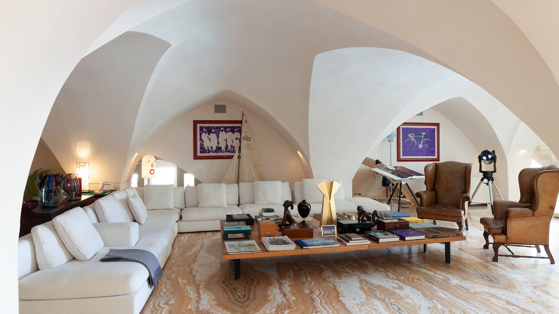 Living room with sofa