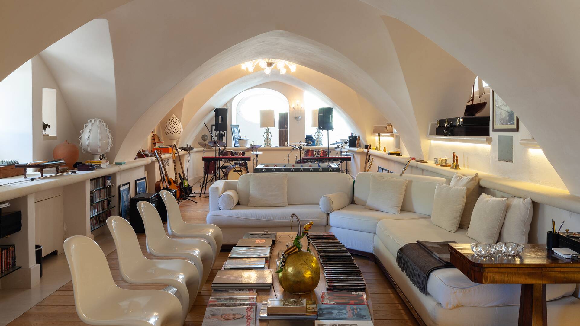Living room with sofa