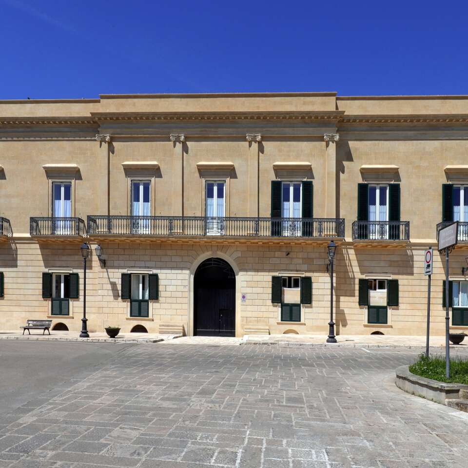 Front of the villa