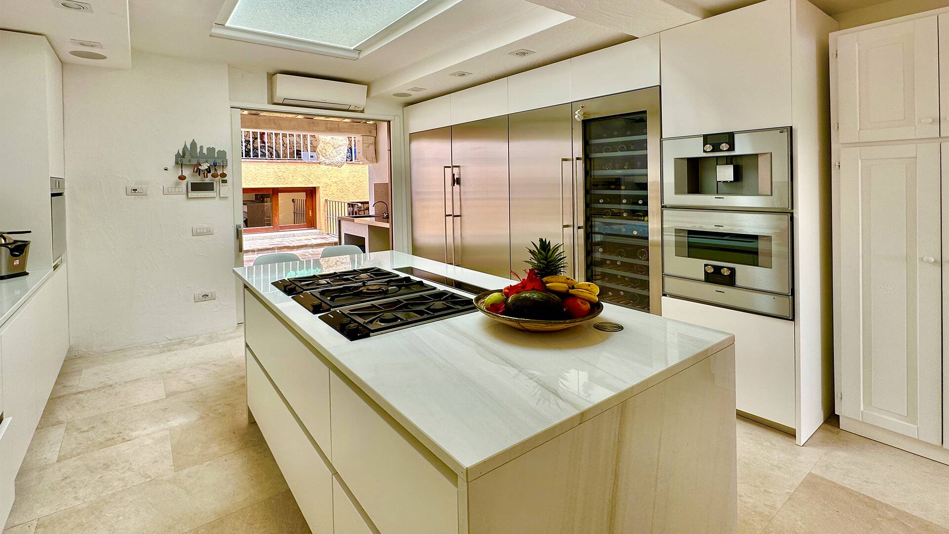 fully-equipped kitchen