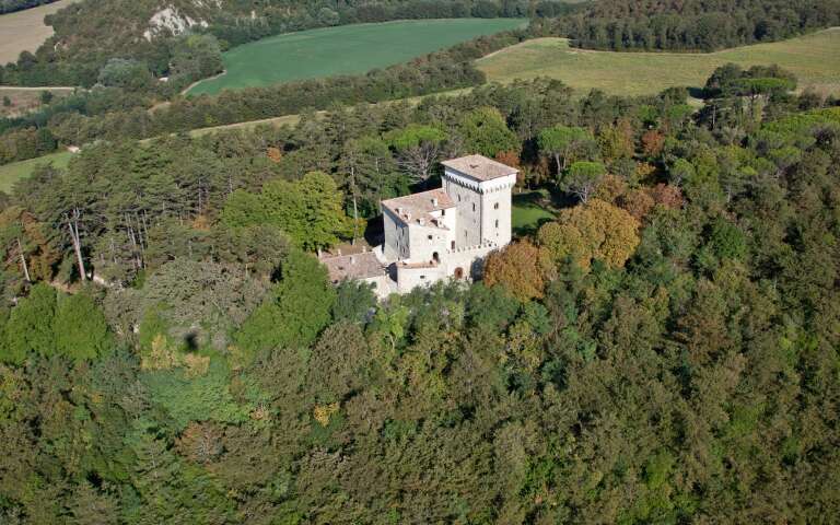 historic castle for rent in Umbria