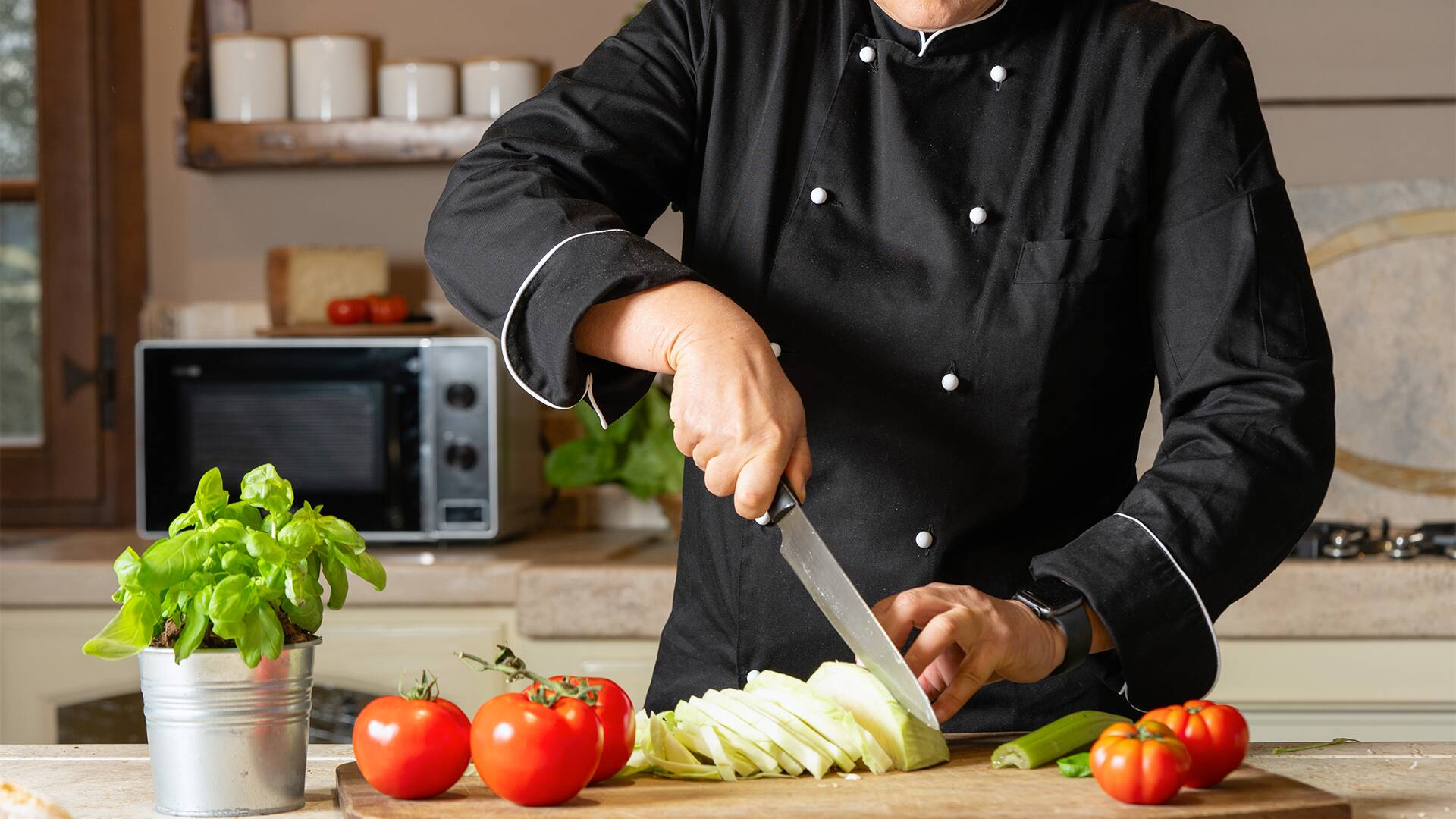 cooking service in villa