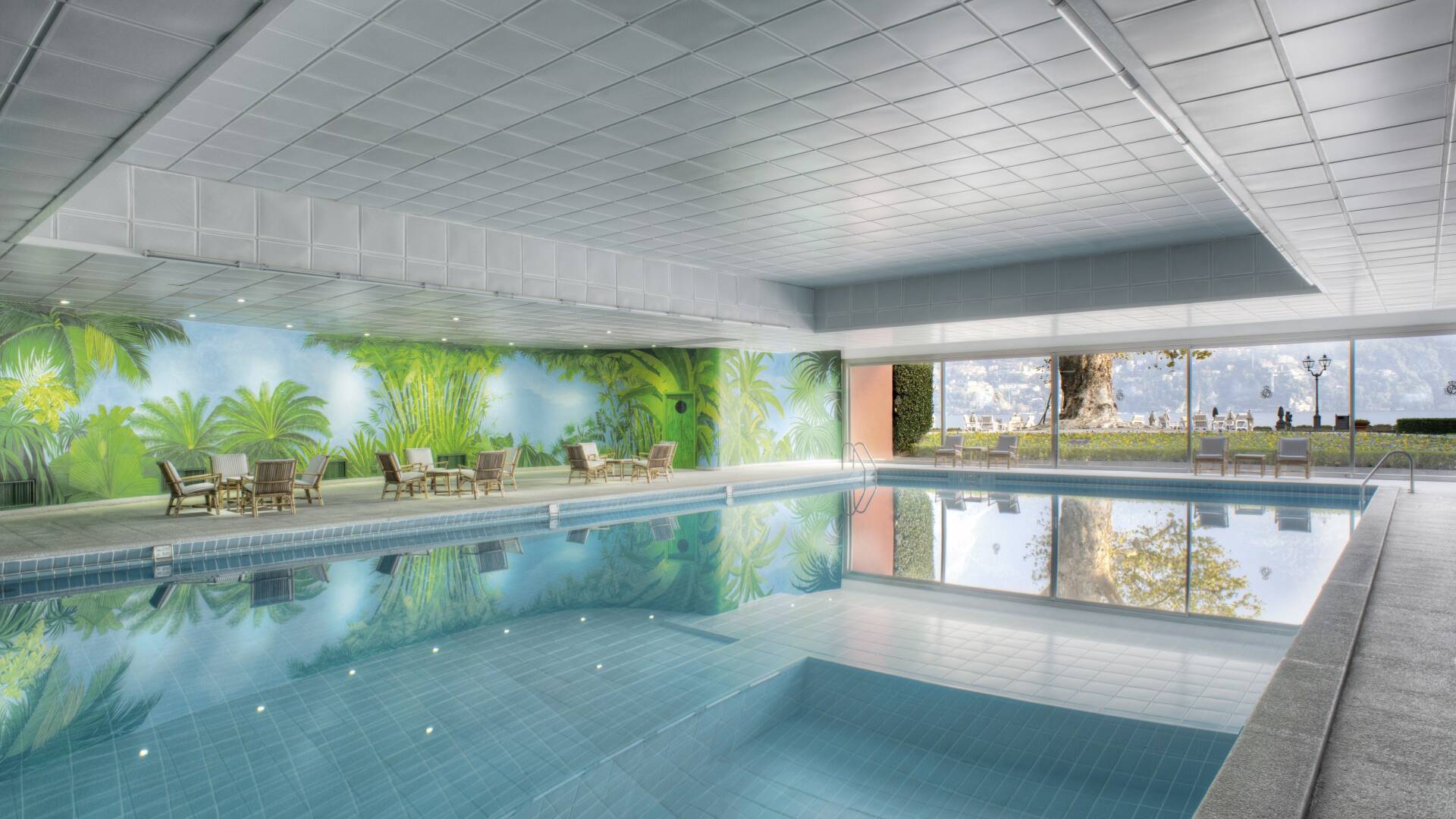 Villa d'Este, hotel, internal swimming pool