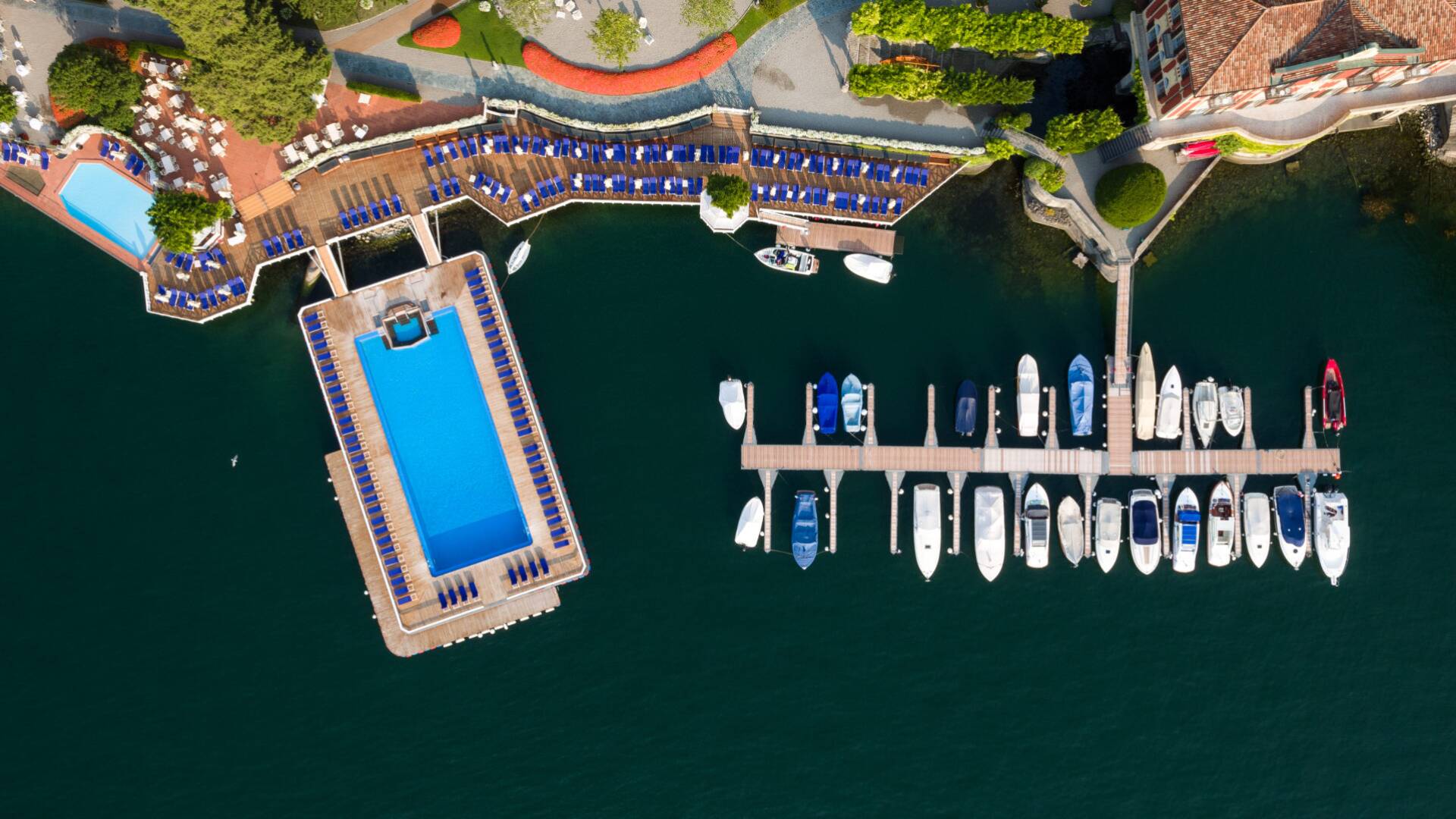 Villa D'Este hotel, Como lake