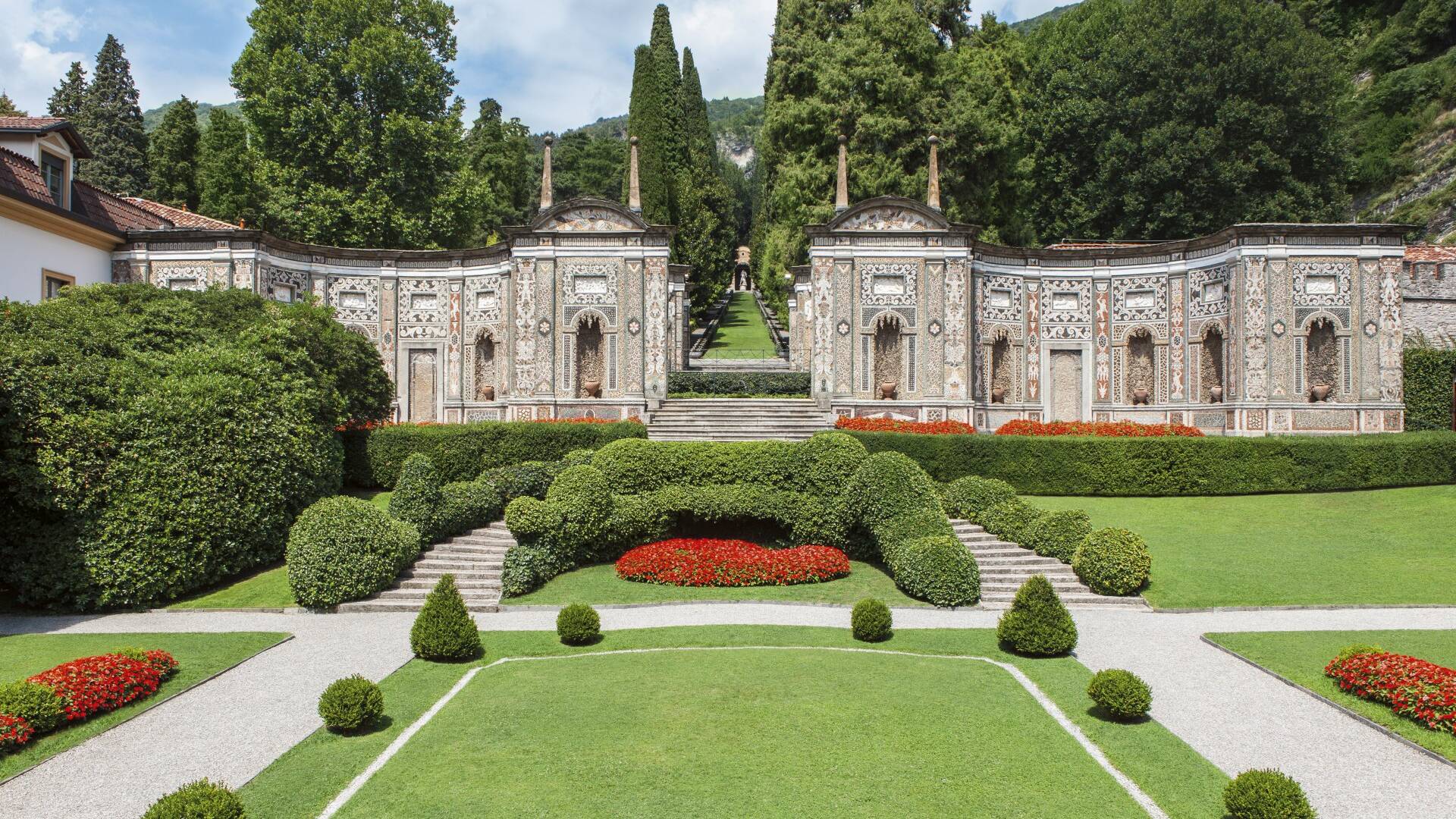 Villa D'Este entrance Como lake