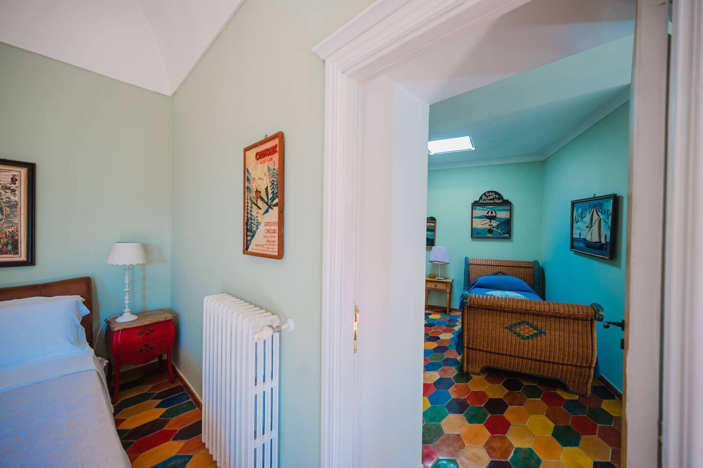 access to bedroom 4 from bedroom 3