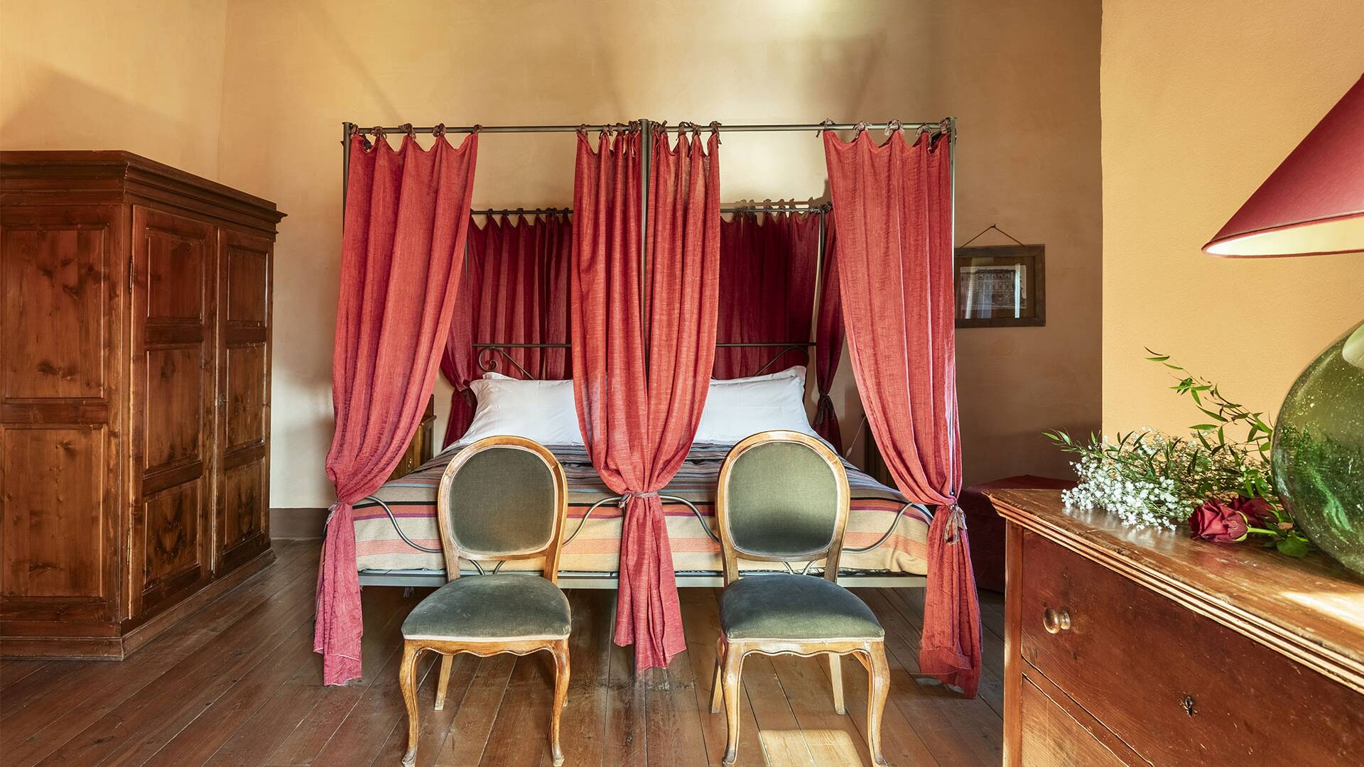 ground floor, bedroom Baldassarre Peruzzi