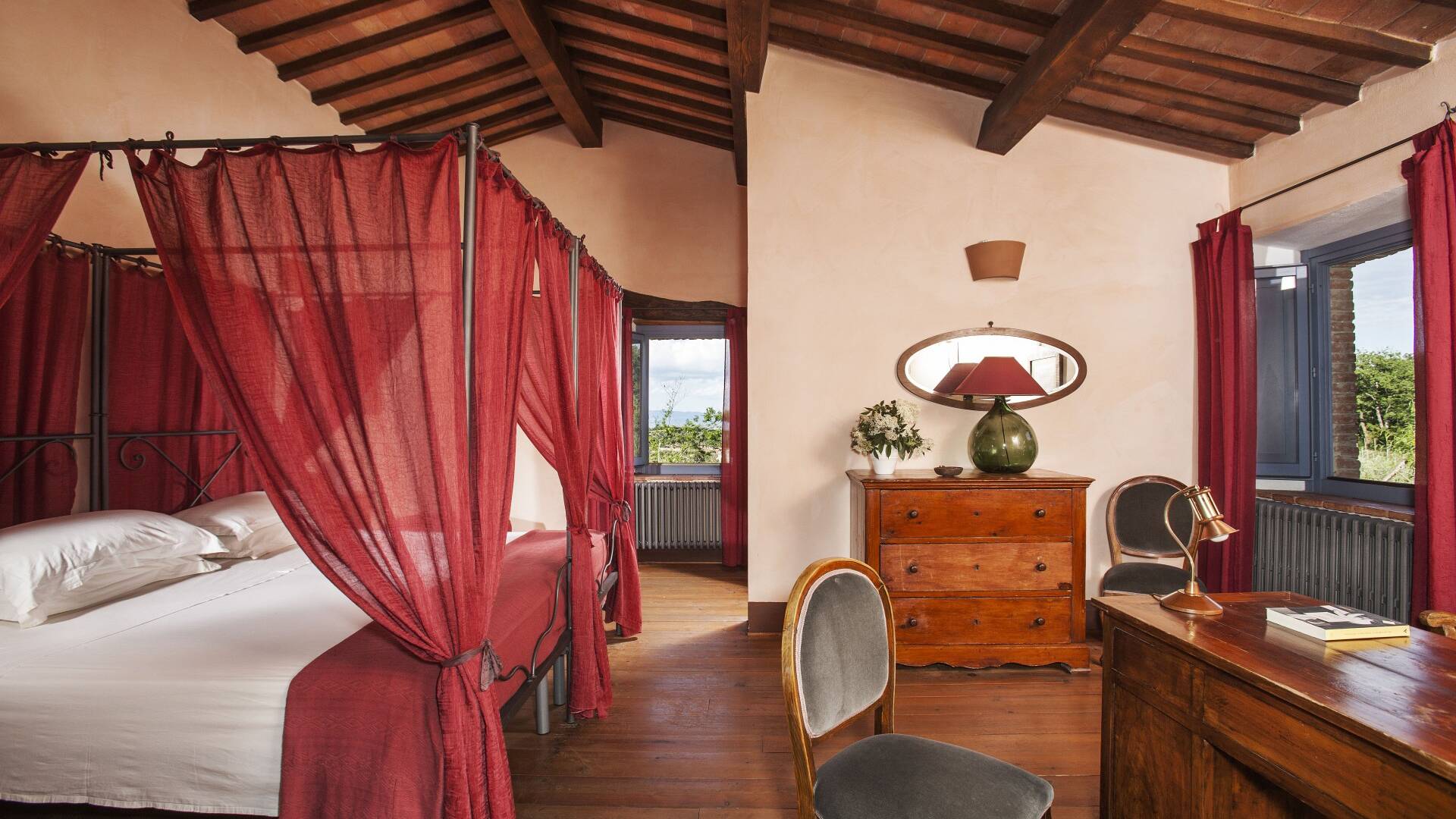 ground floor, bedroom Baldassarre Peruzzi