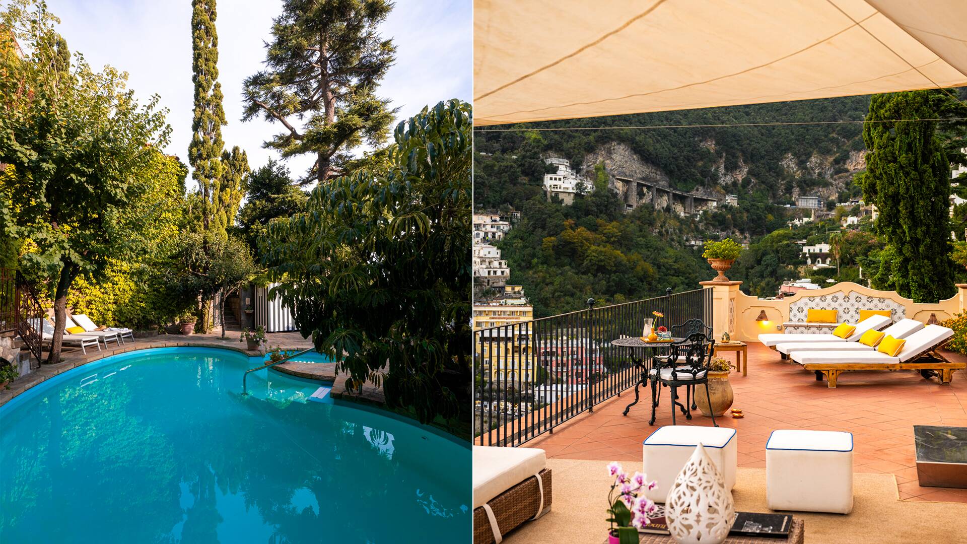 luxury villa Giunone for rent in Positano