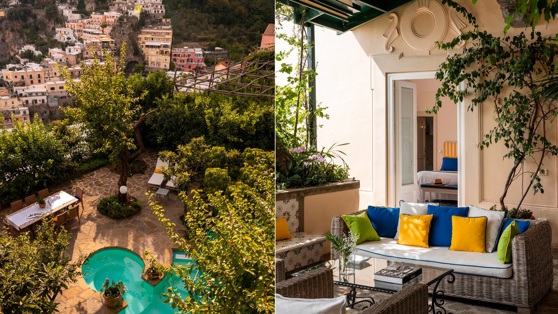 luxury villa Giunone for rent in Positano