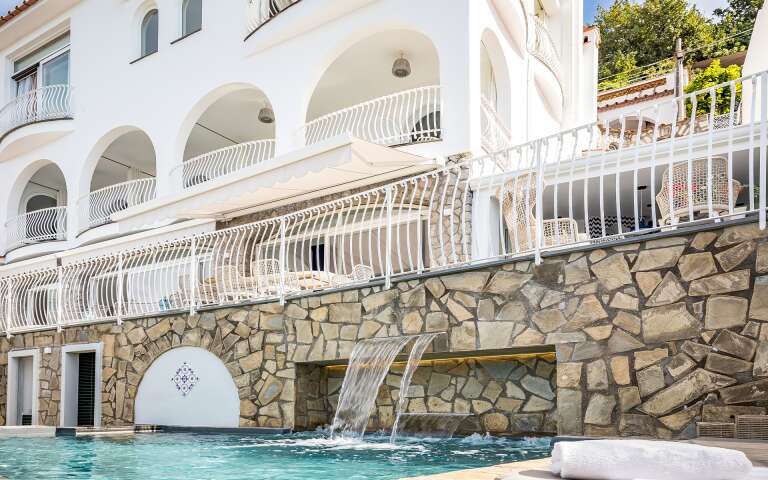 luxury vacation villa Partenope, Amalfi Coast