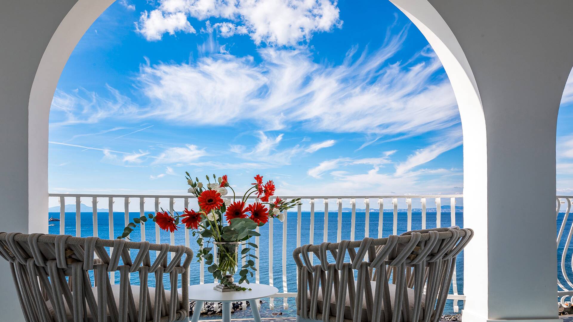 breathtaking sea view from Sorrento