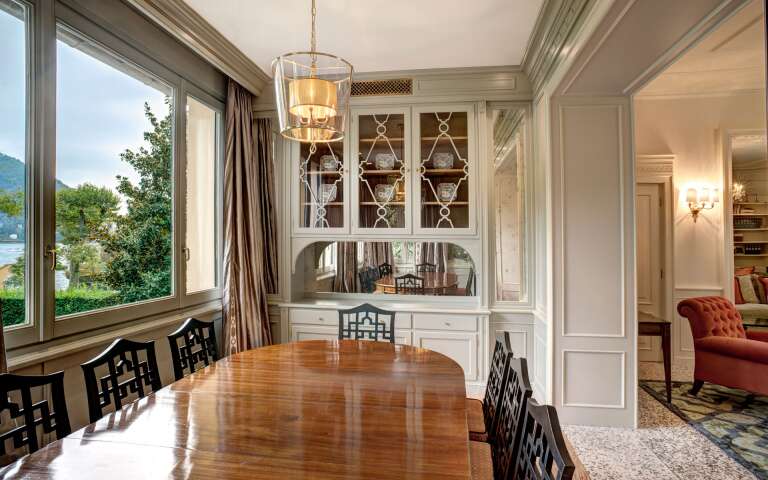 Villa Garrovo, dining room