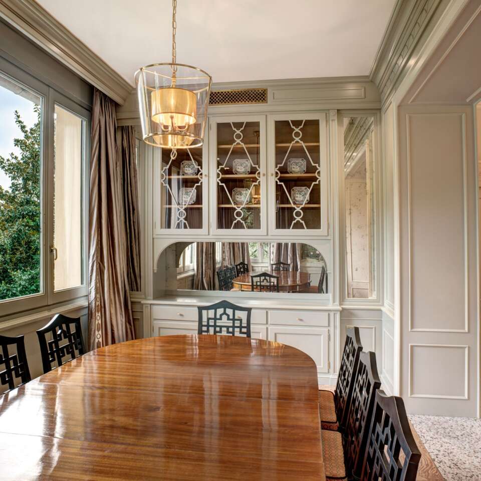 Villa Garrovo, dining room