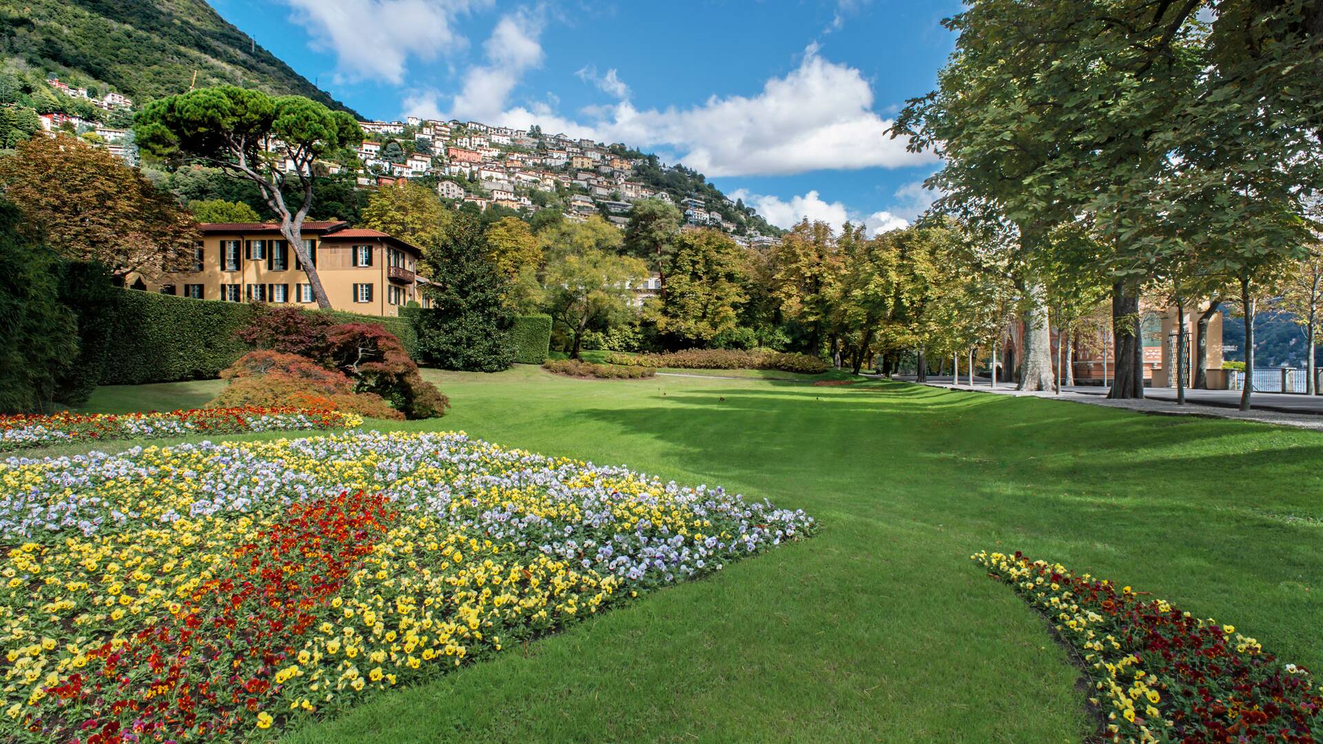 Villa Garrovo, garden