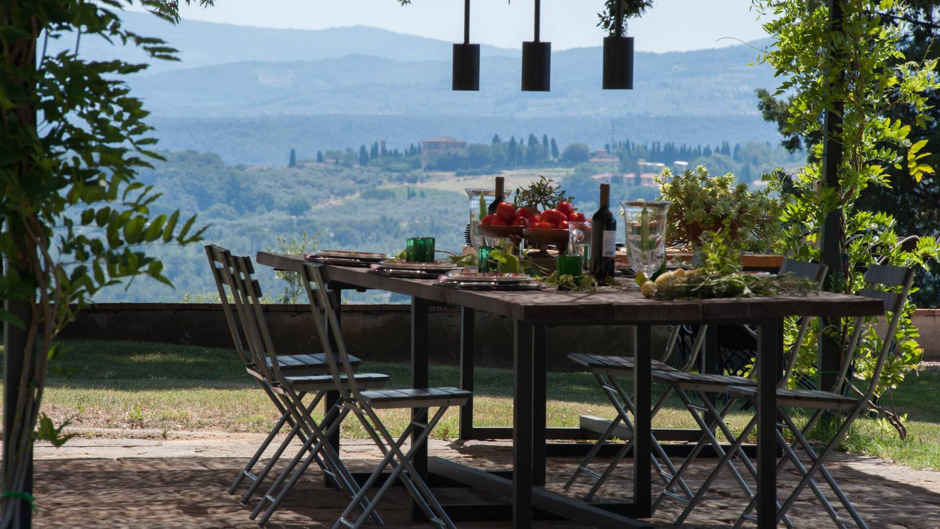 al fresco dining area