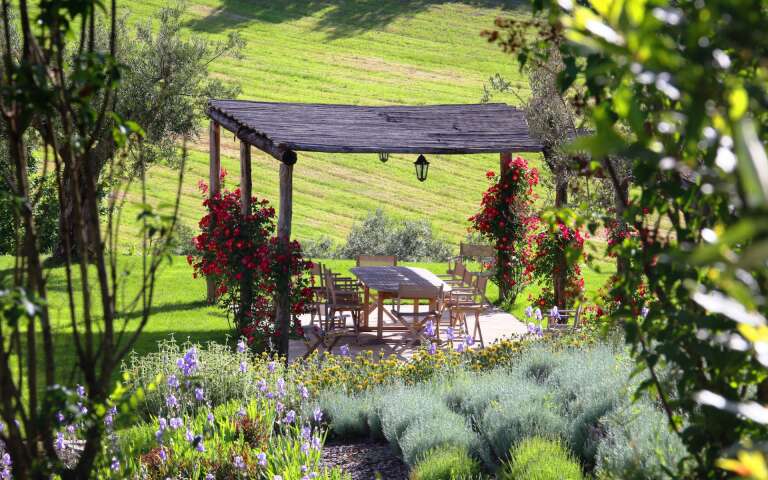 lovely al fresco dining area