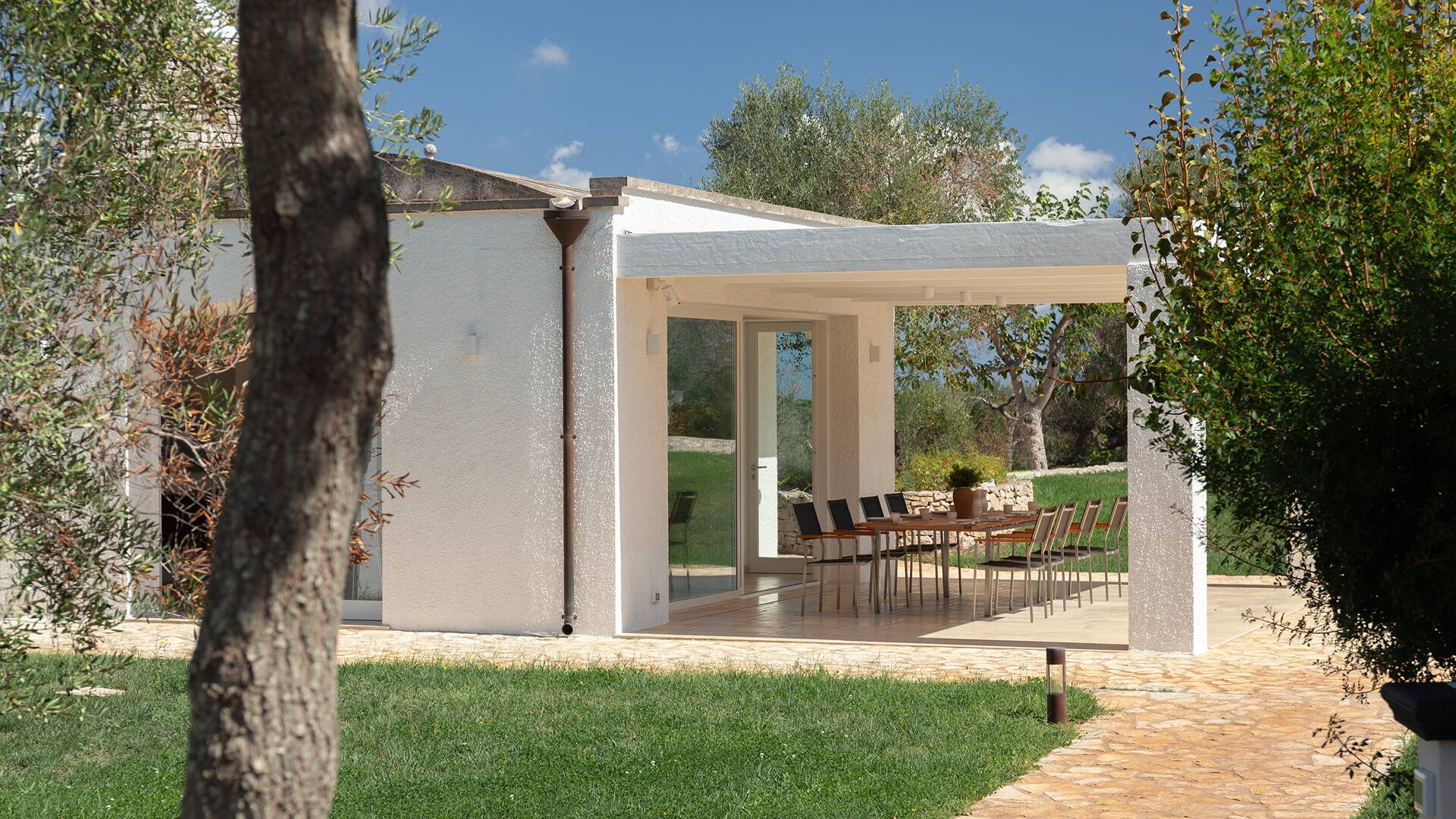 outdoor pergola