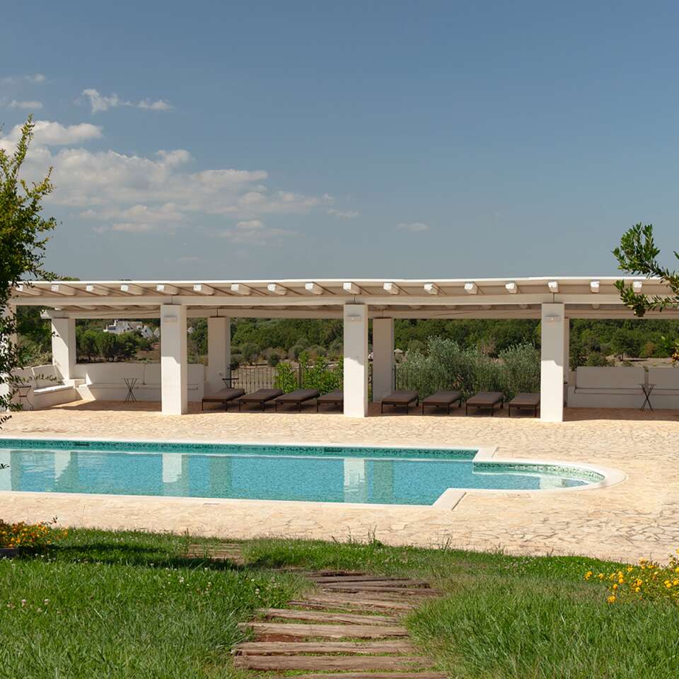 swimming pool with jacuzzi corner