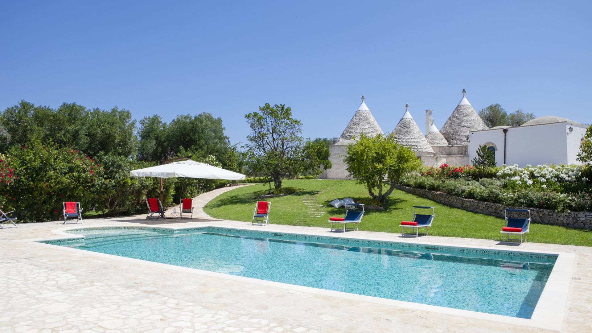 Villa Messapi, swimming pool