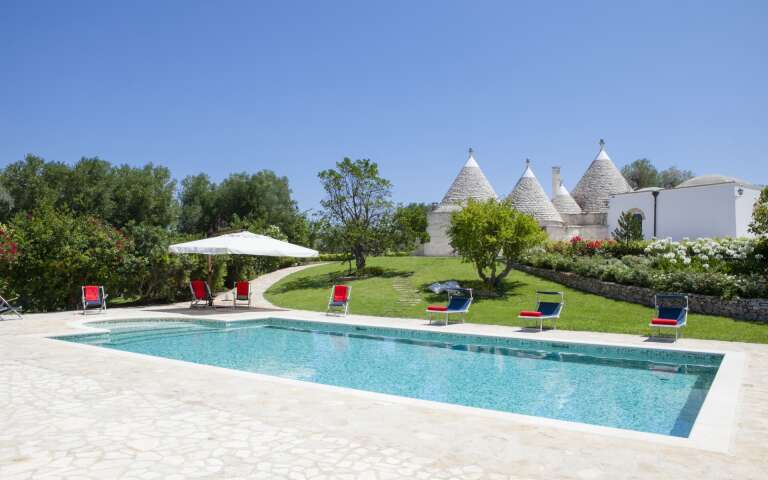 Villa Messapi, swimming pool