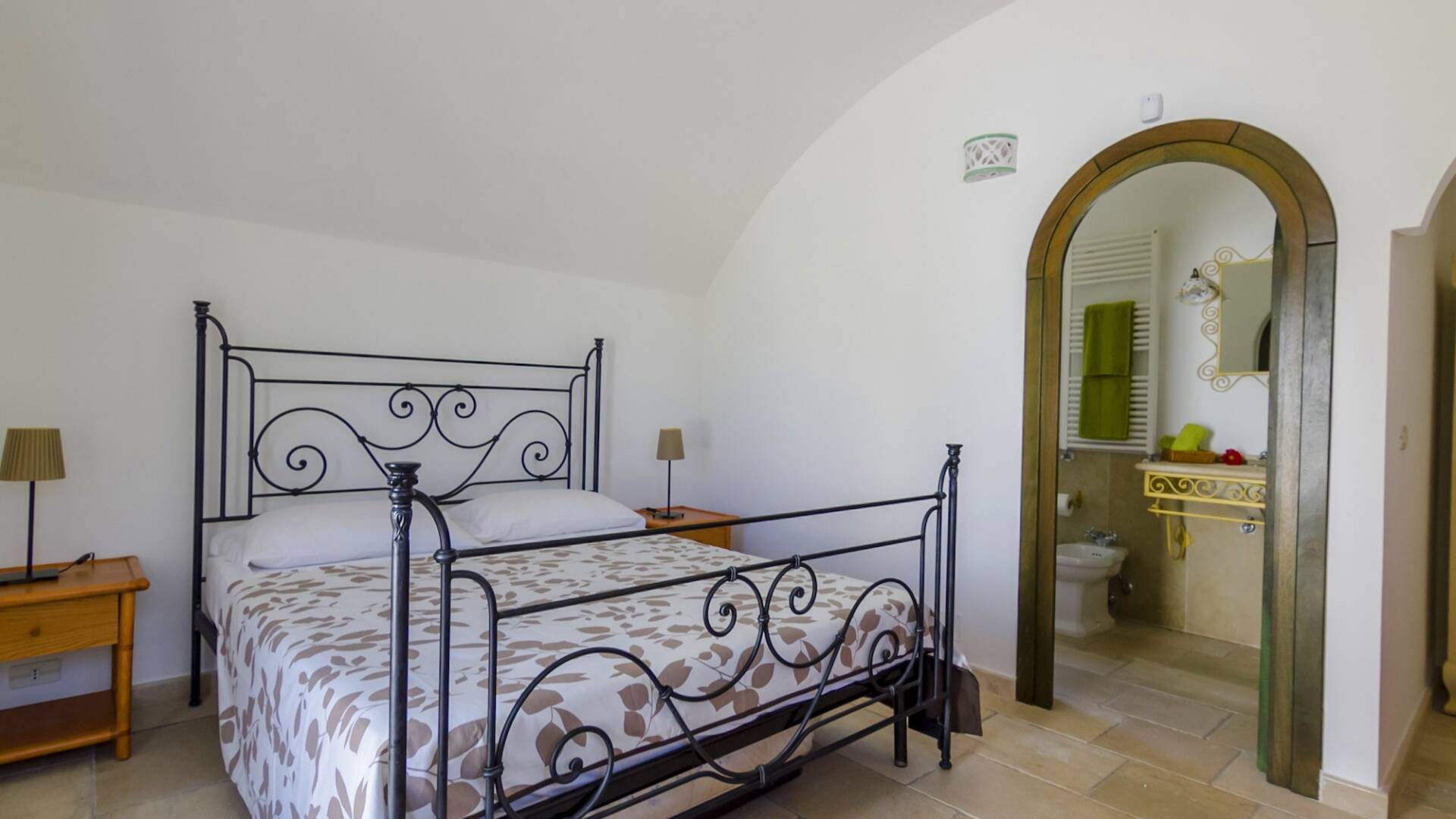 main trullo, bedroom n. 2