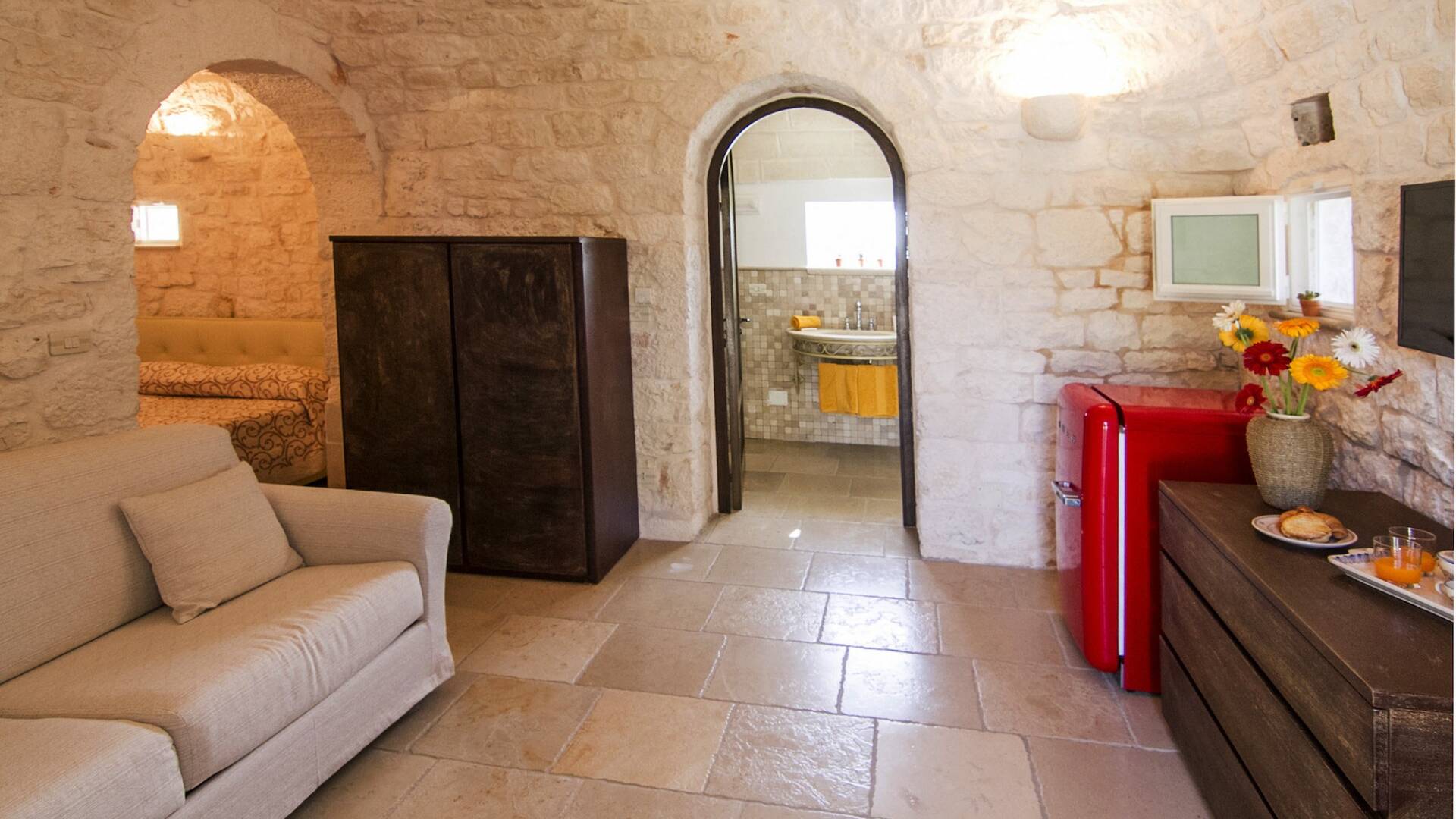 main trullo, bedroom n. 1