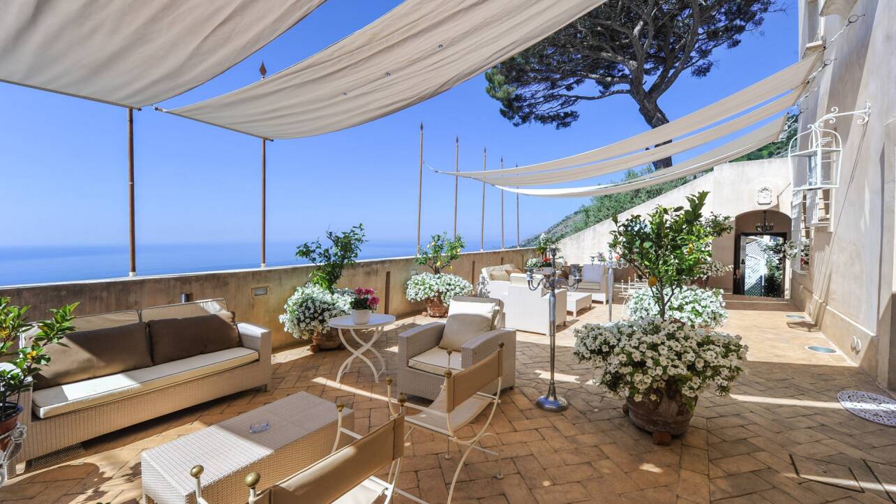 Luxury villa Fortino for rent in Amalfi Coast, Furore Home In Italy