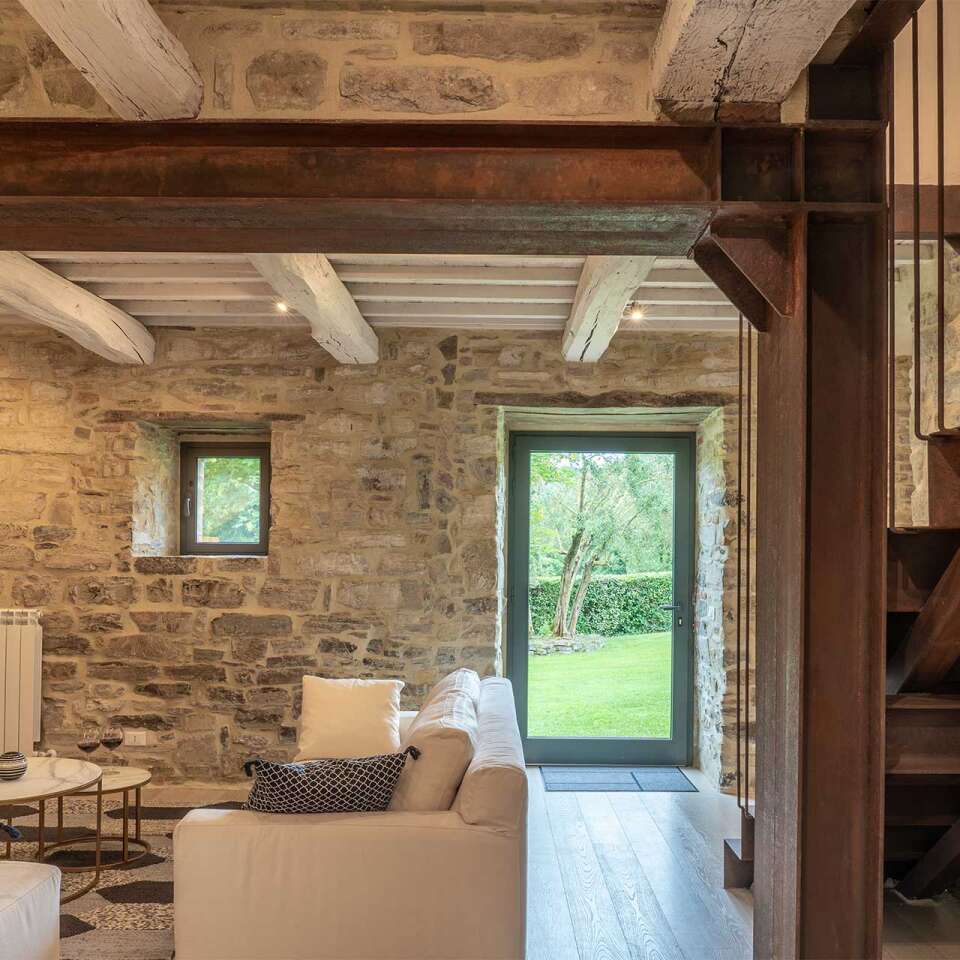 luxury villa Arcelle, living room