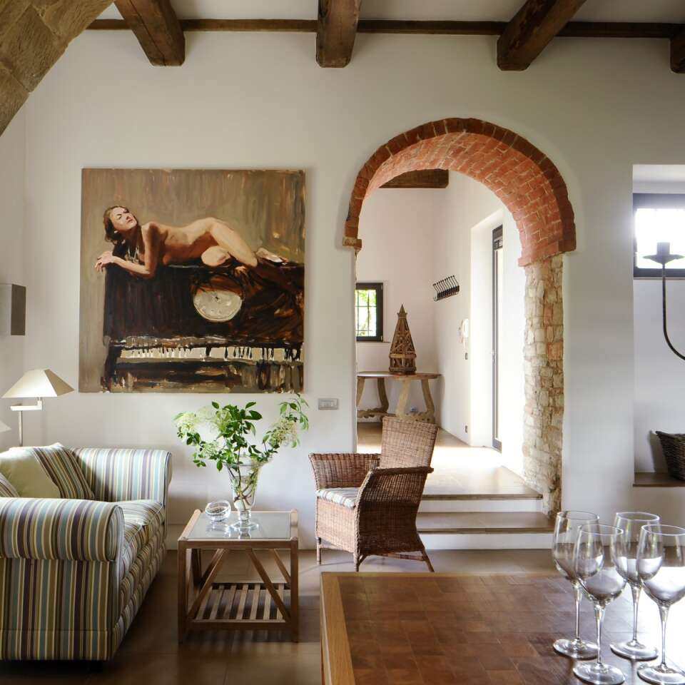 main villa, living room