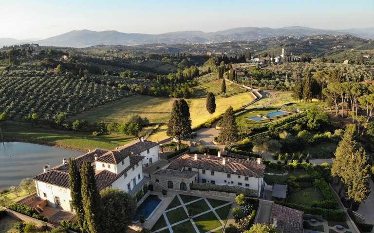 view over luxury villa Grillanda