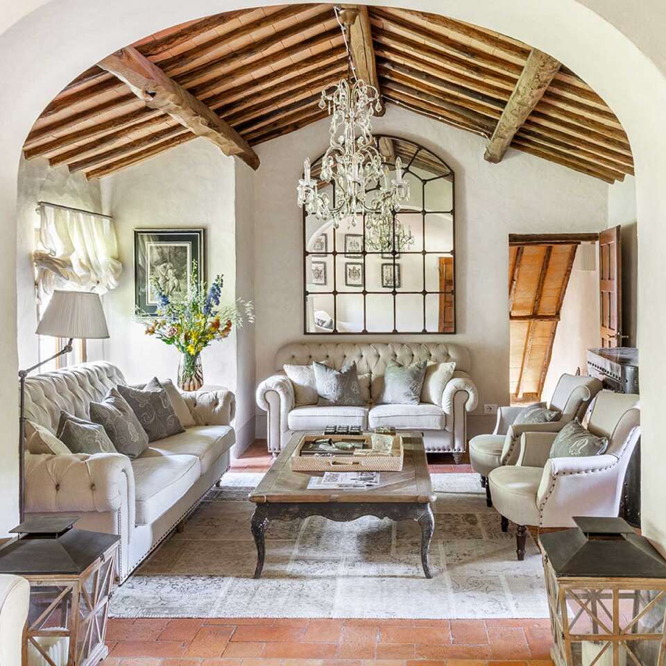 main house, living room