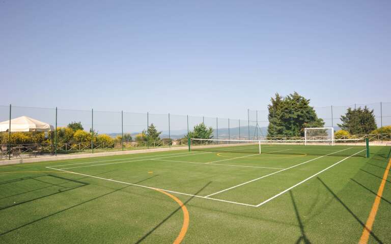 private tennis court