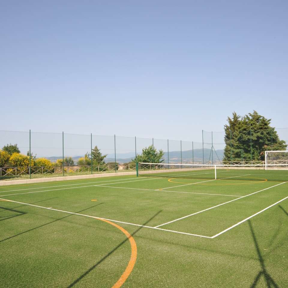 private tennis court