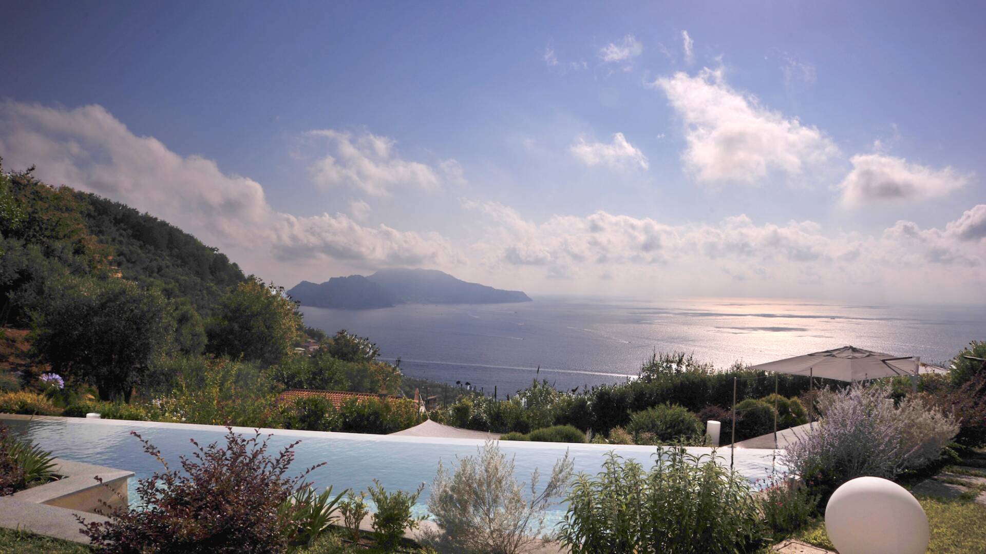 La Pietra facing Capri island