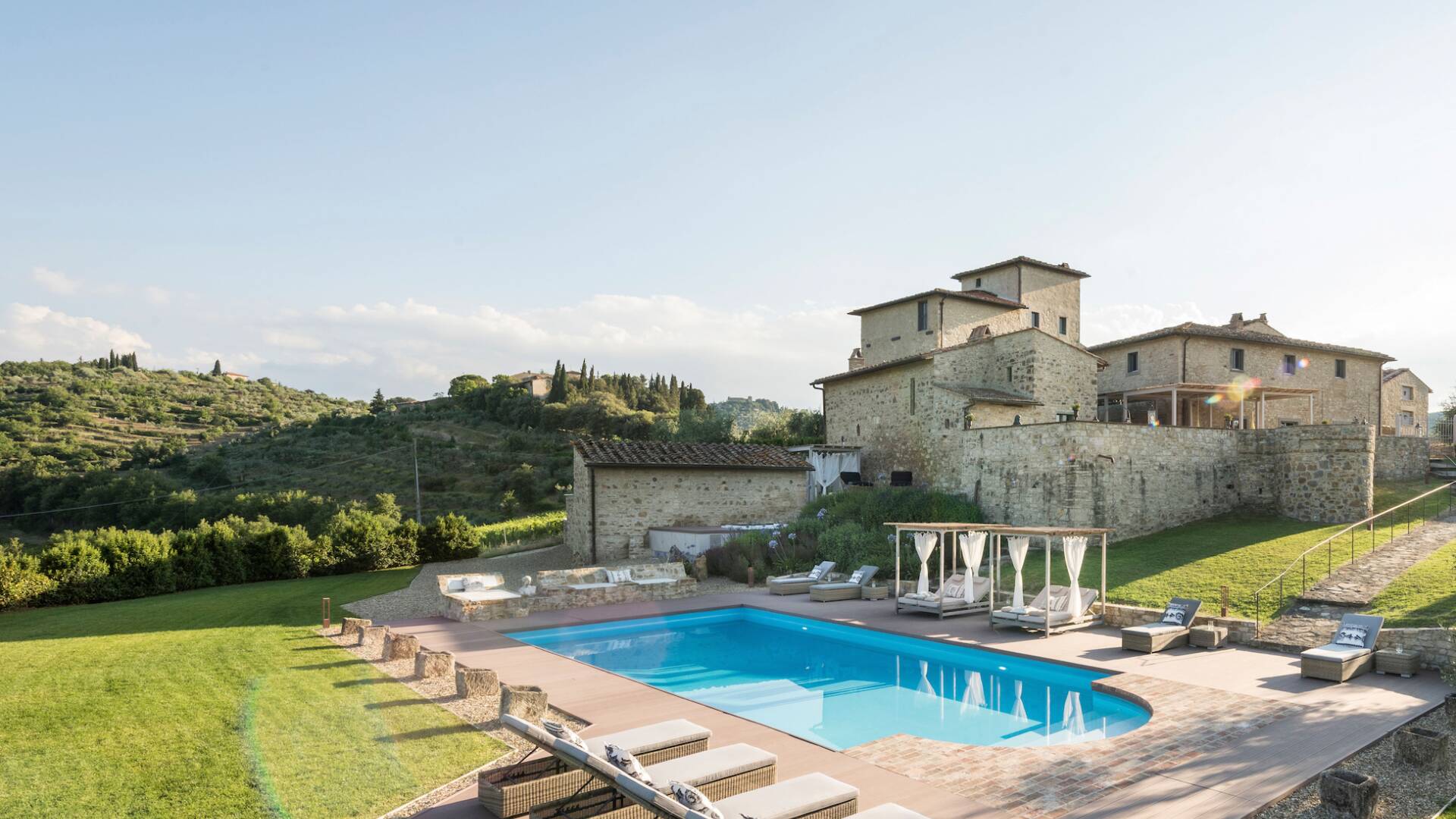 luxury villa Dimoradi with swimming pool
