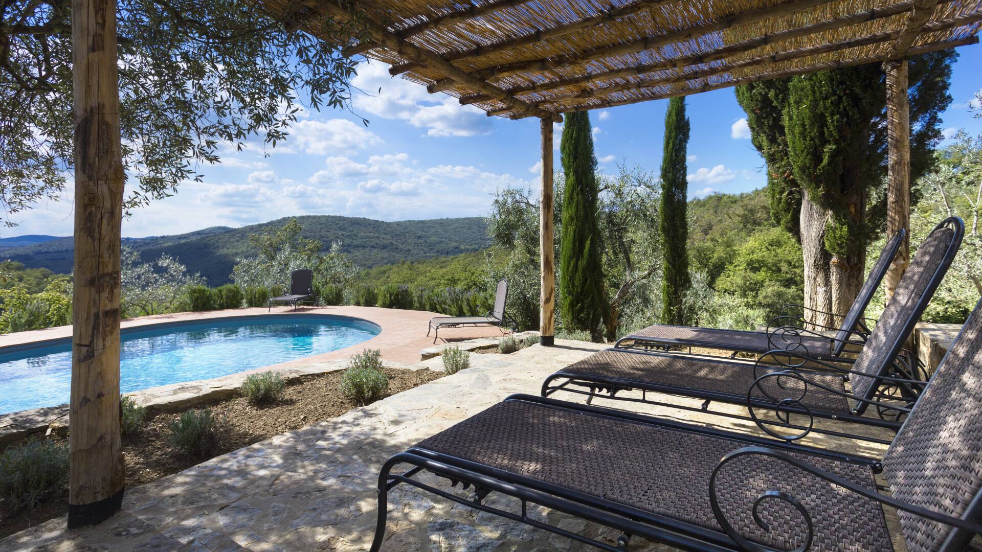 covered pool area