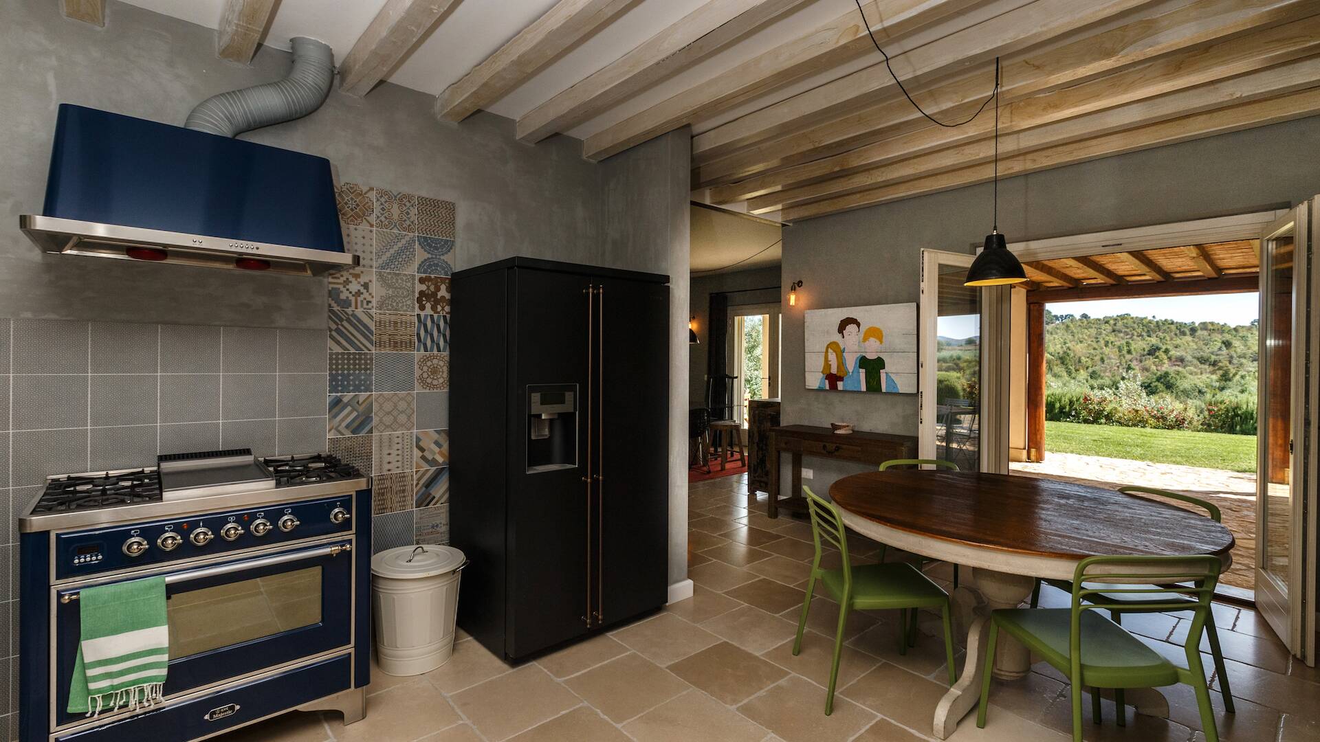 main villa, kitchen