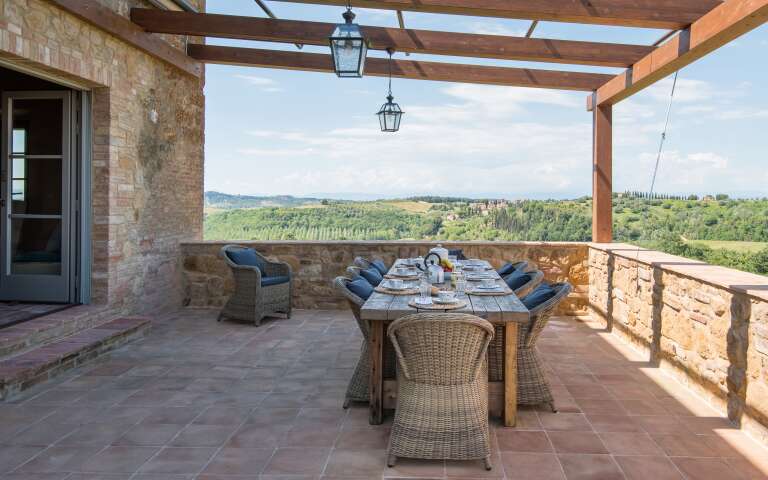 first floor, terrace with al fresco dining