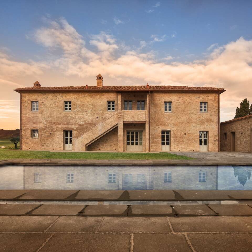 Indaco and  private swimming pool