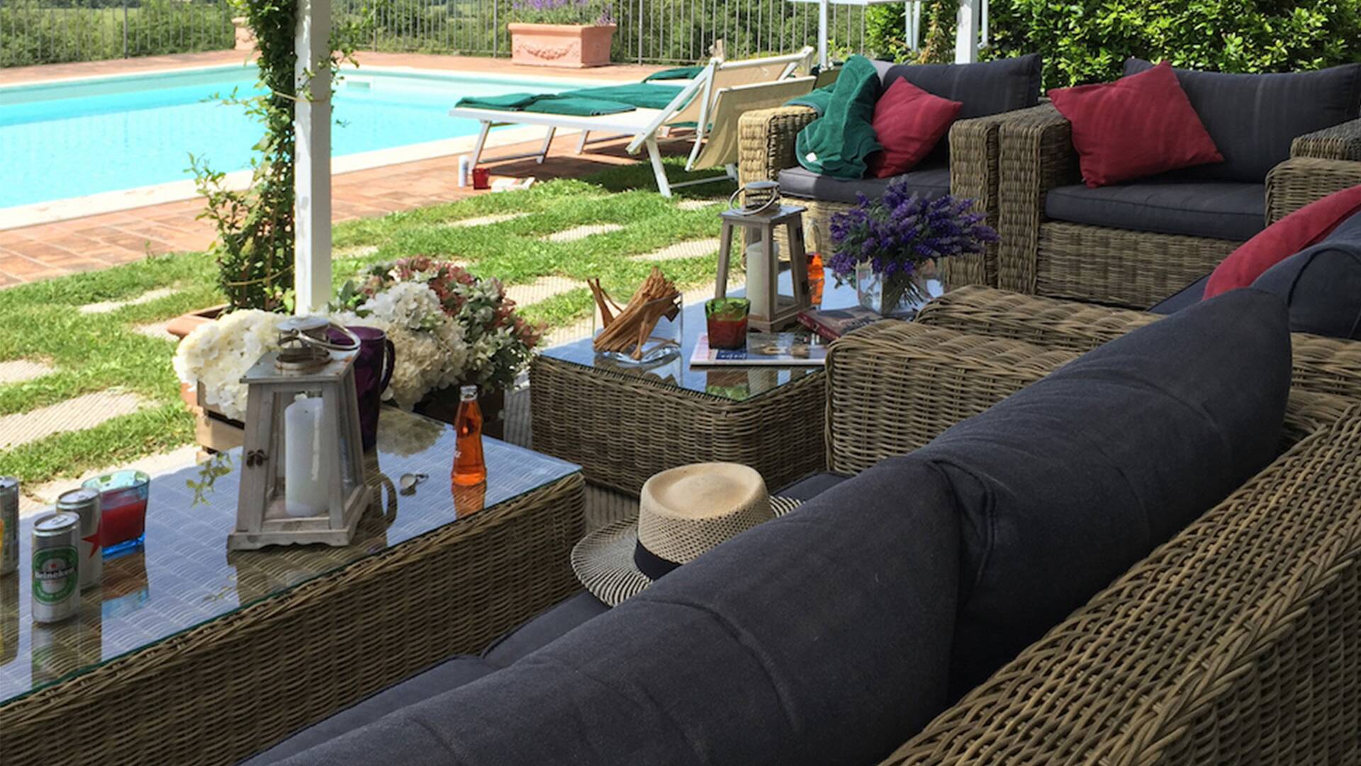 luxury villa Merlini for weekly rental 