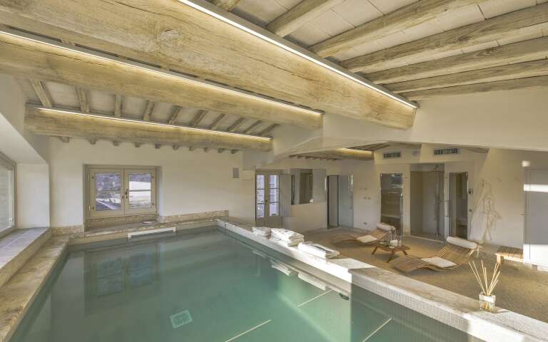 indoor heated swimming pool