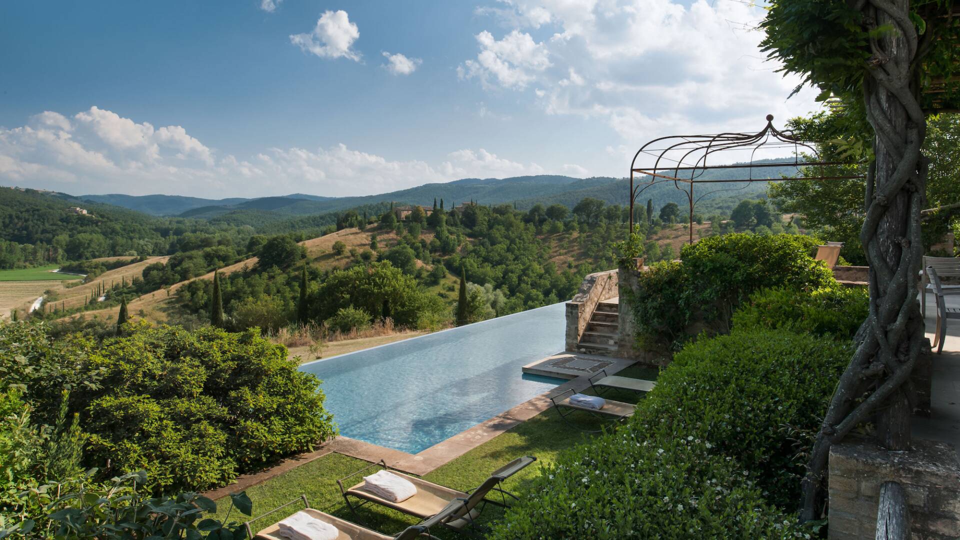 infinity swimming pool