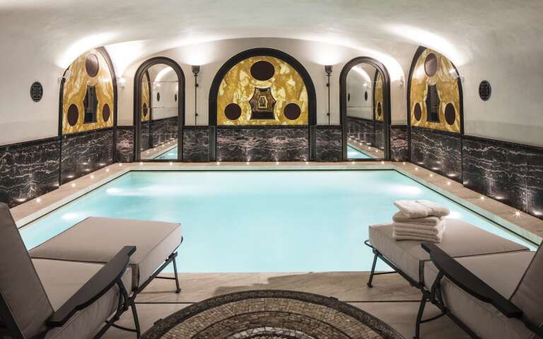 indoor heated pool