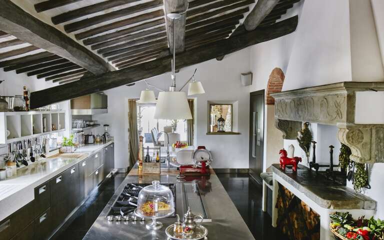 main villa, fully equipped kitchen