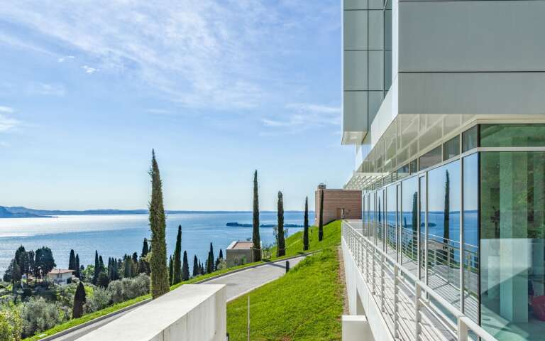 View of Garda lake