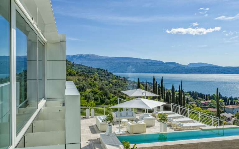 private swimming pool at the villa