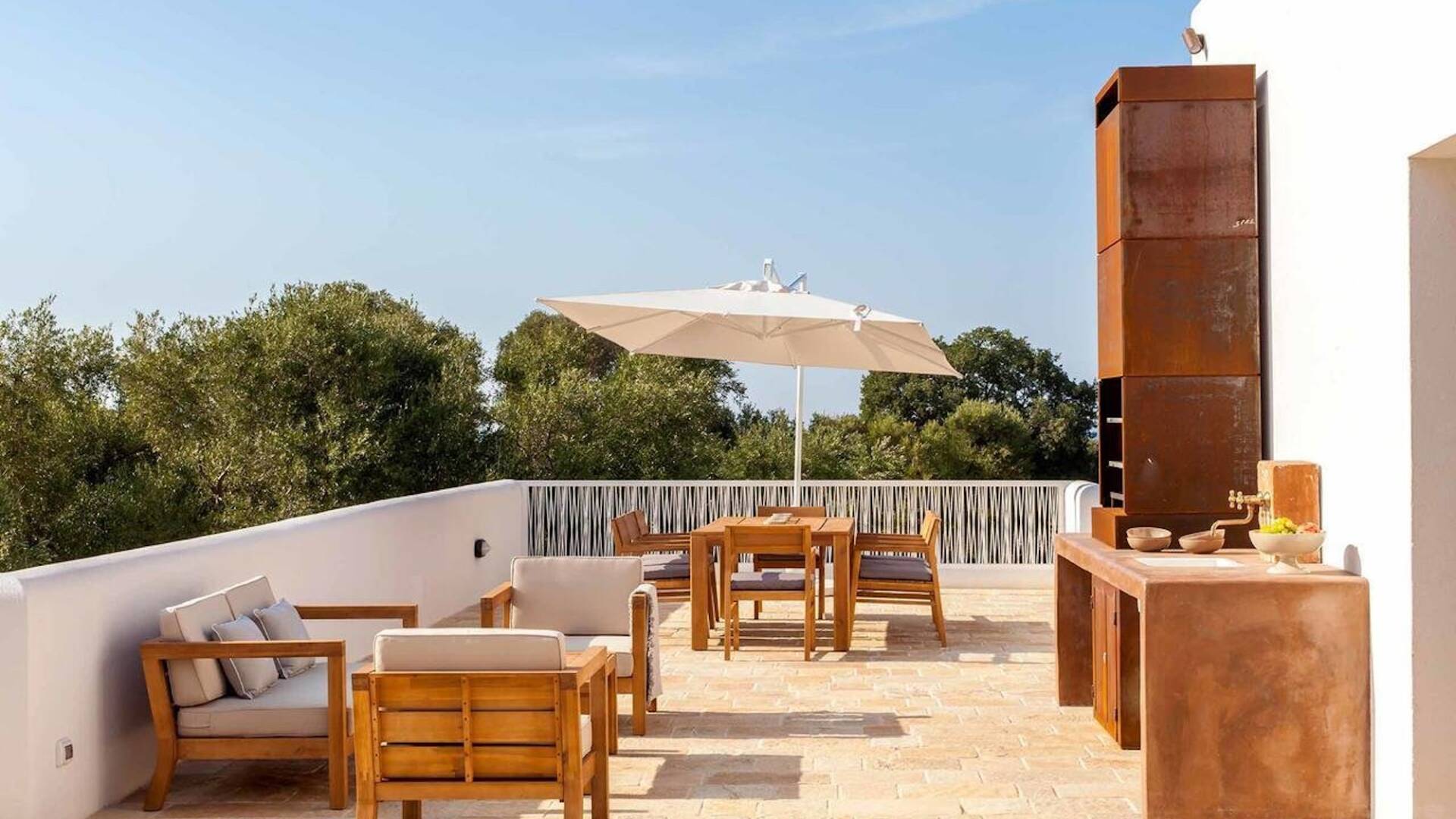 terrace with lounge area