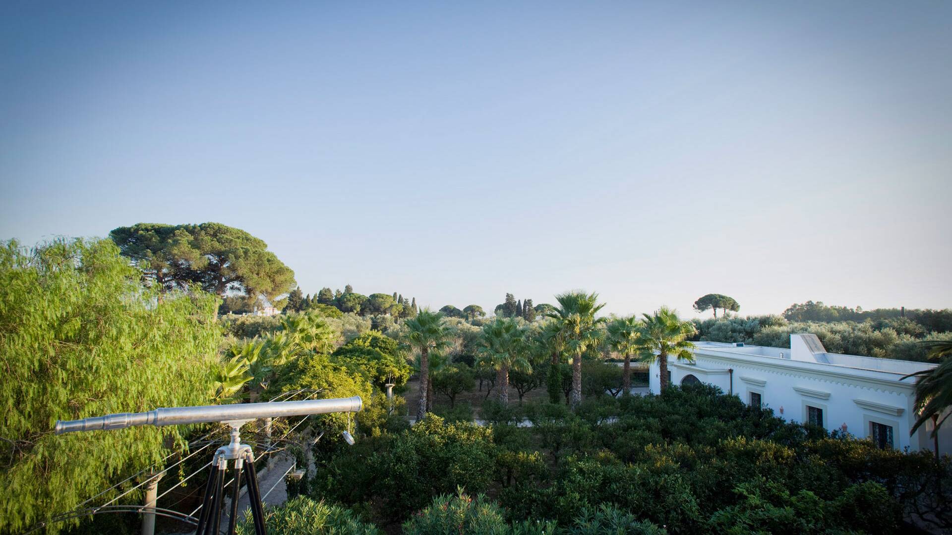 main villa, roof terrace