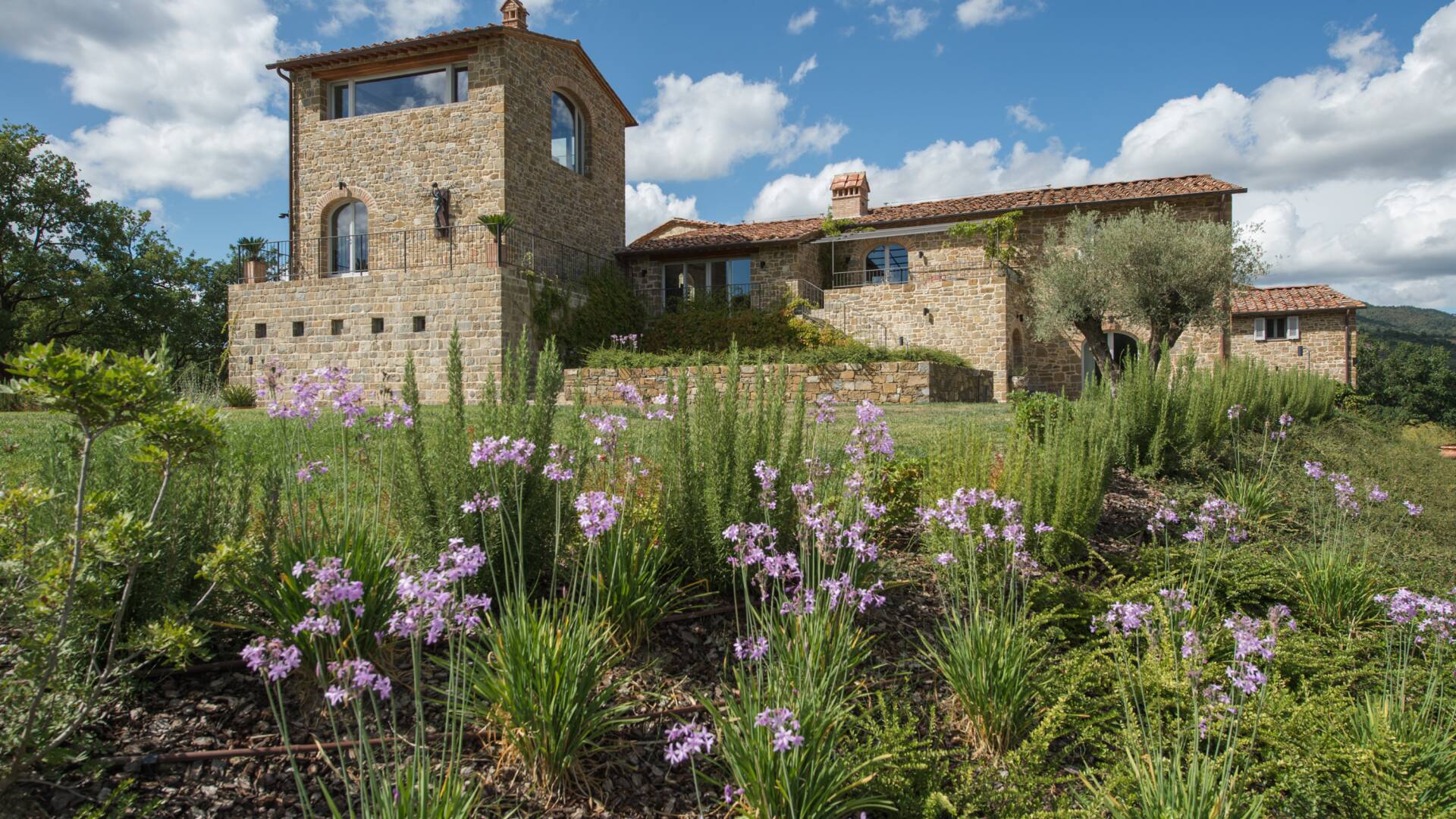 luxury vacation villa in Chianti